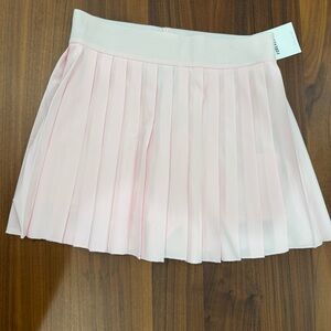 Forever 21 Pale Pink Pleated Mini Skirt